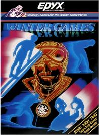 Box cover for Winter Games on the Atari 2600.
