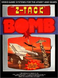 Box cover for Z-Tack on the Atari 2600.
