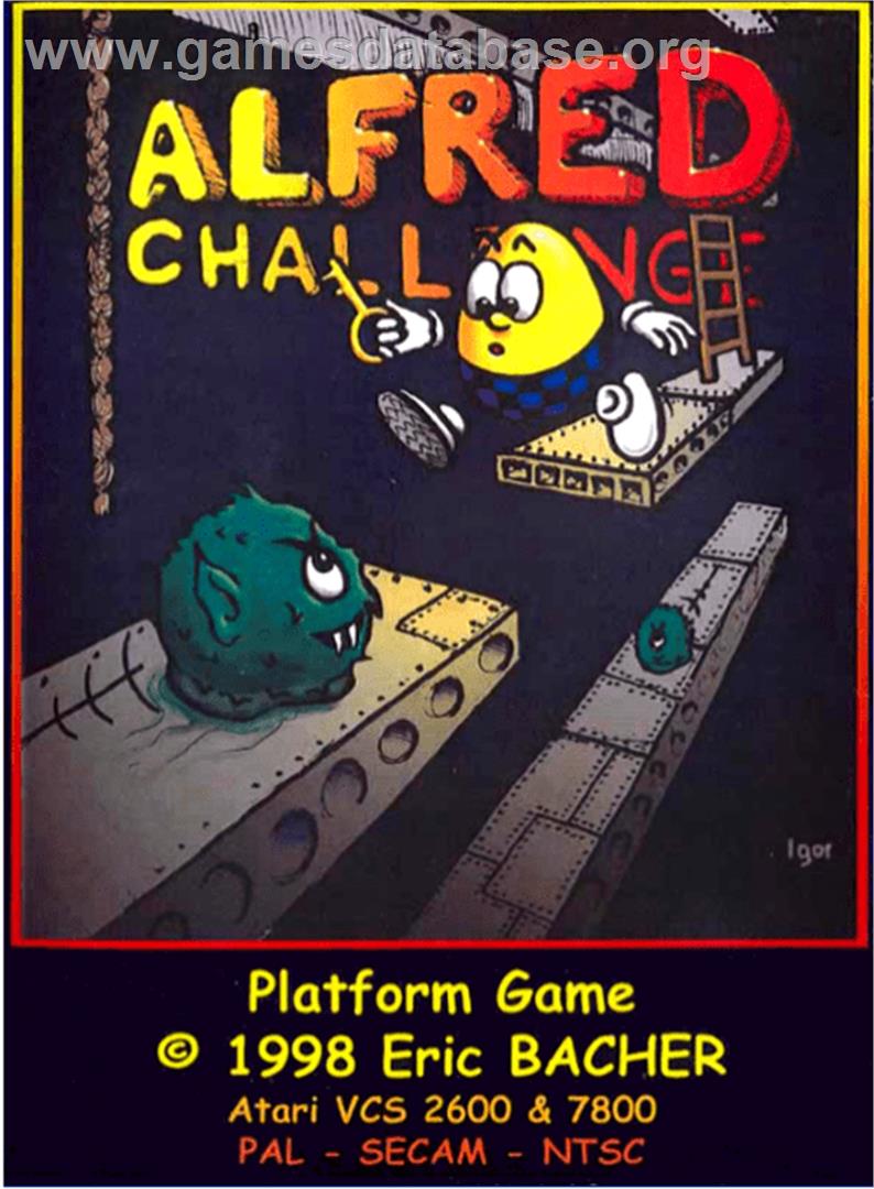 Alfred Challenge - Atari 2600 - Artwork - Box
