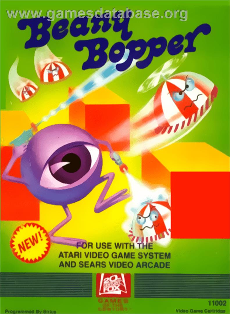 Beany Bopper - Atari 2600 - Artwork - Box