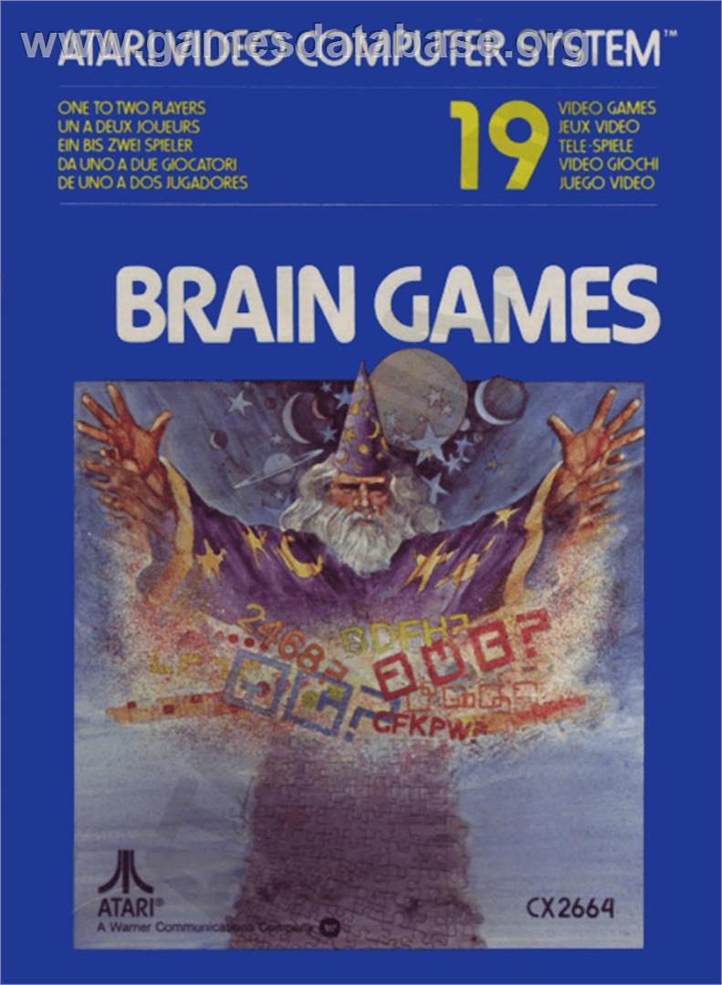 Brain Games - Atari 2600 - Artwork - Box