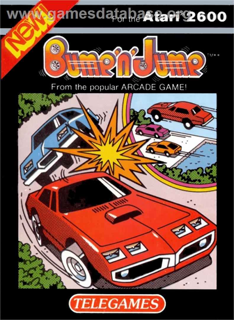 Bump 'N' Jump - Atari 2600 - Artwork - Box