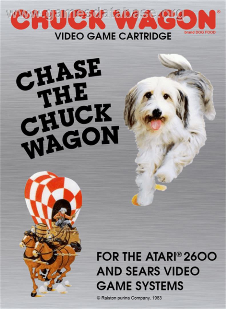 Chase the Chuck Wagon - Atari 2600 - Artwork - Box
