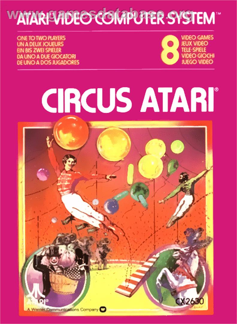 Circus Atari - Atari 2600 - Artwork - Box