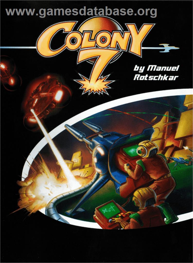 Colony 7 - Atari 2600 - Artwork - Box