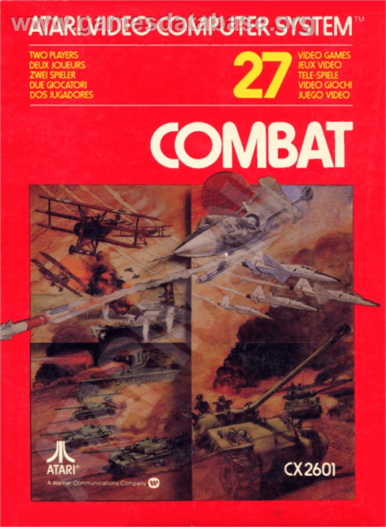 Combat - Atari 2600 - Artwork - Box