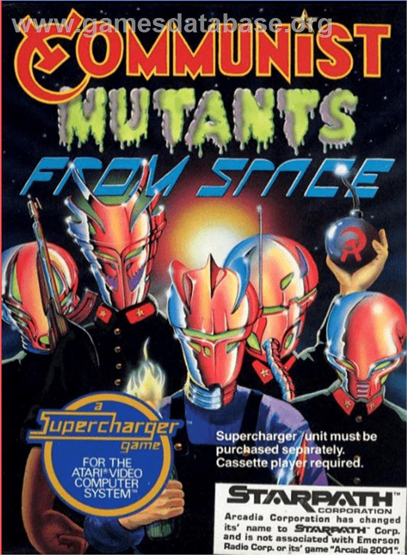 Communist Mutants from Space - Atari 2600 - Artwork - Box