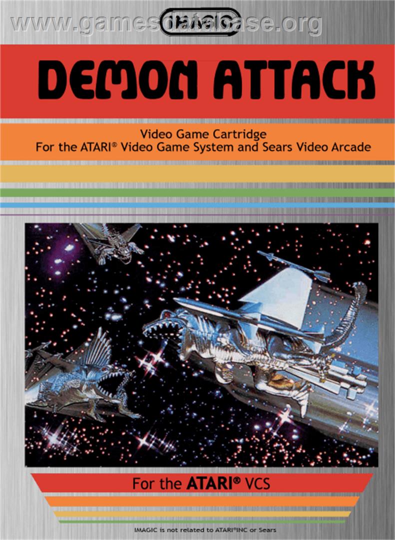 Demon Attack - Atari 2600 - Artwork - Box