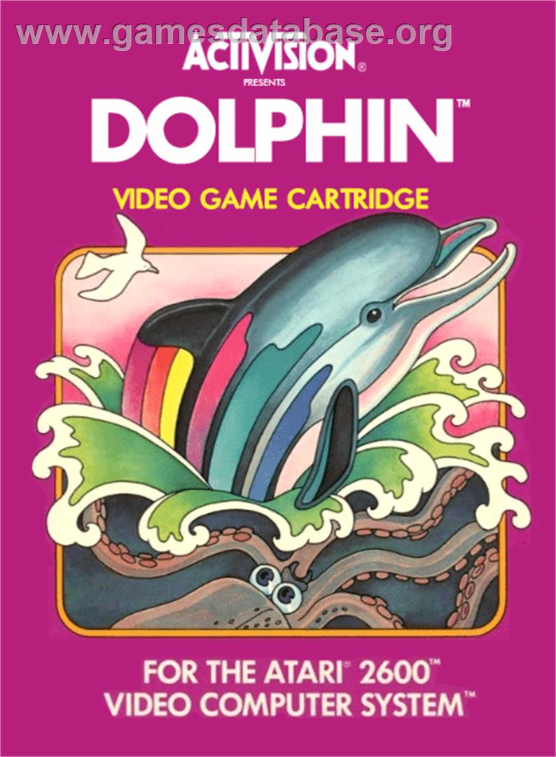 Dolphin - Atari 2600 - Artwork - Box