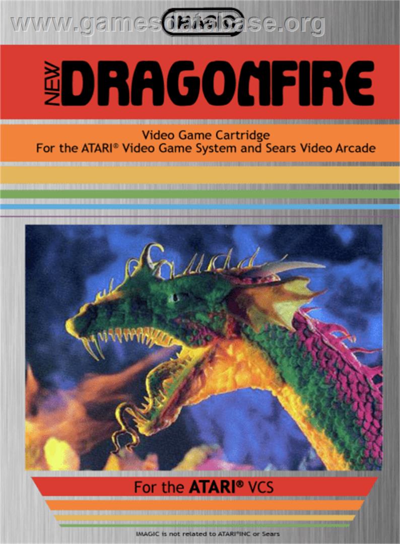 Dragonfire - Atari 2600 - Artwork - Box