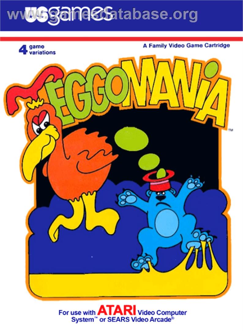 Eggomania - Atari 2600 - Artwork - Box