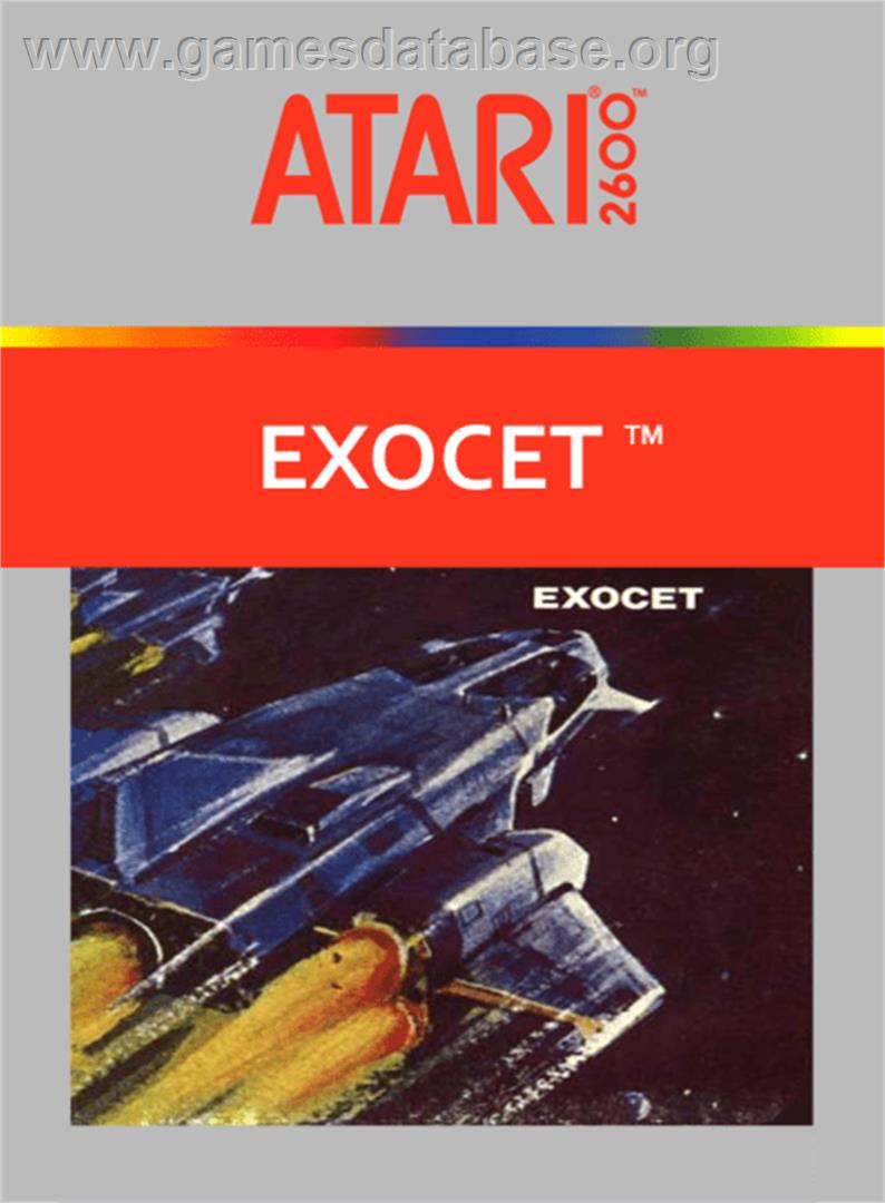 Exocet - Atari 2600 - Artwork - Box