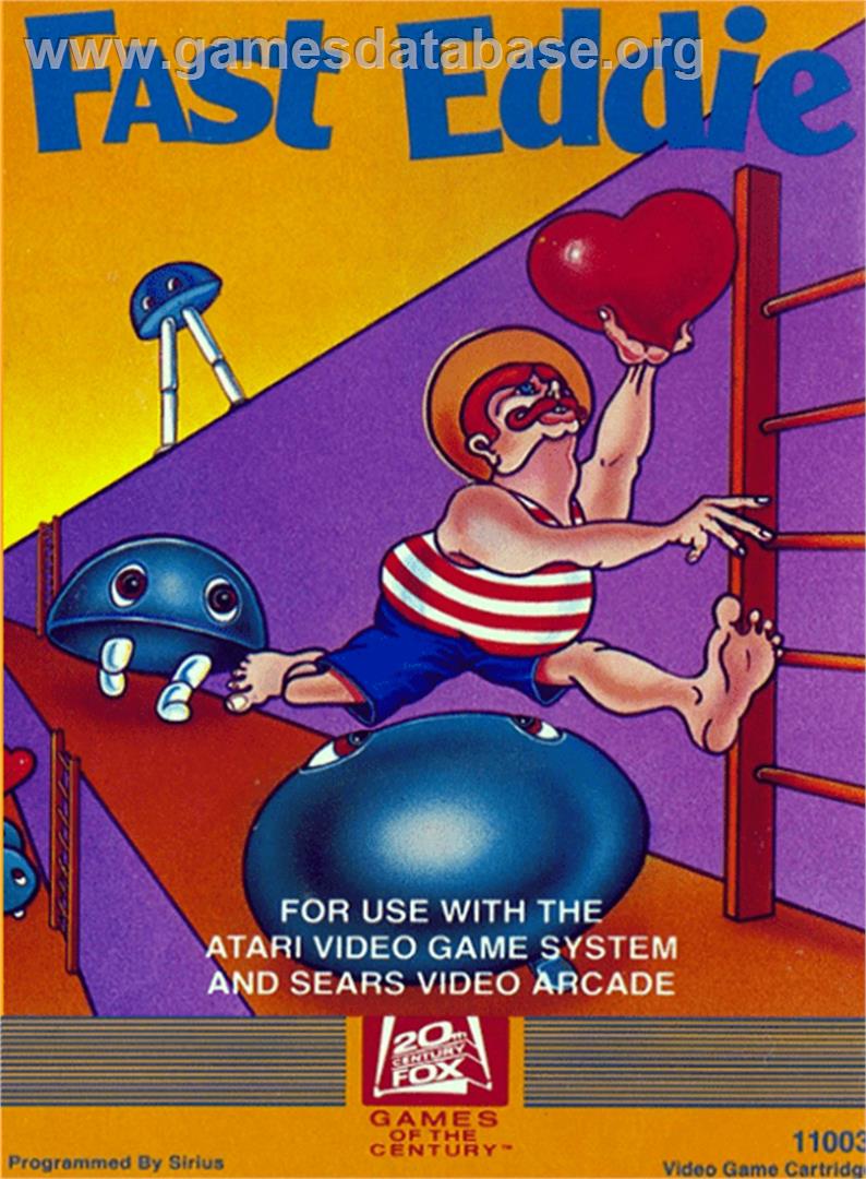 Fast Eddie - Atari 2600 - Artwork - Box