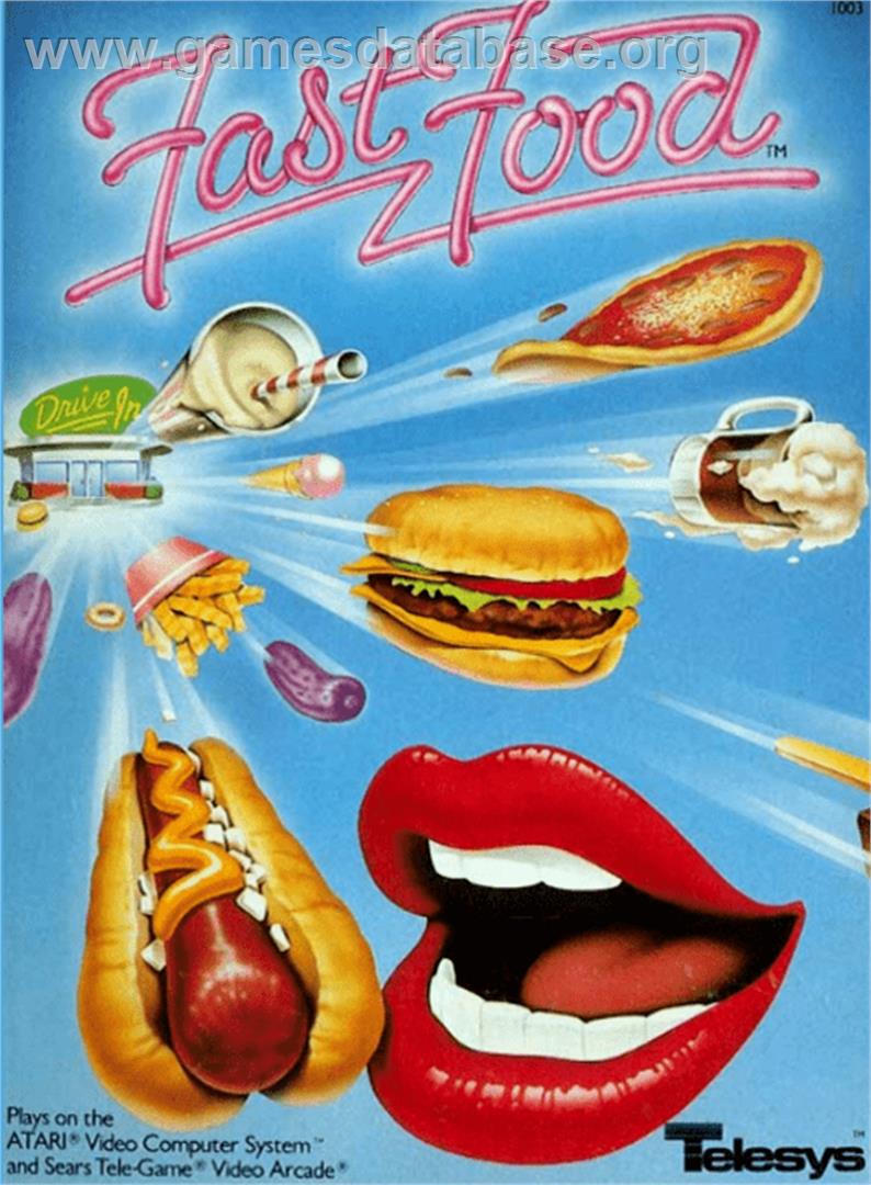 Fast Food - Atari 2600 - Artwork - Box