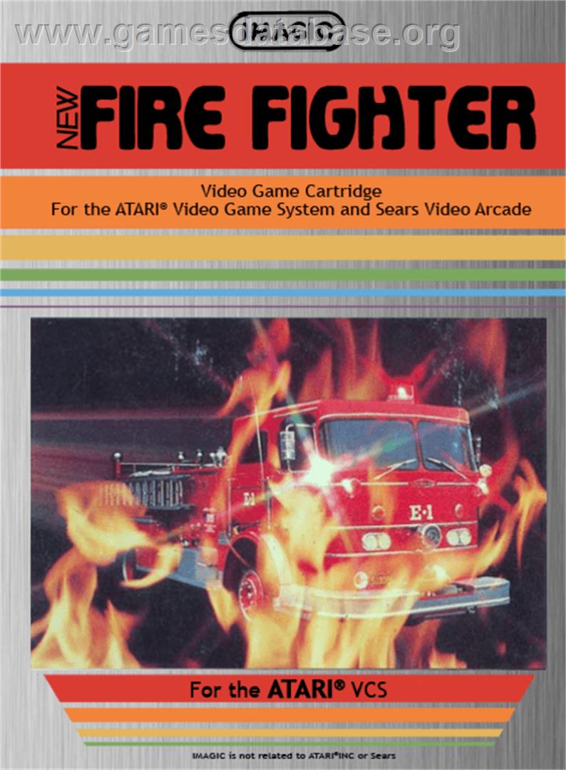 Fire Fighter - Atari 2600 - Artwork - Box