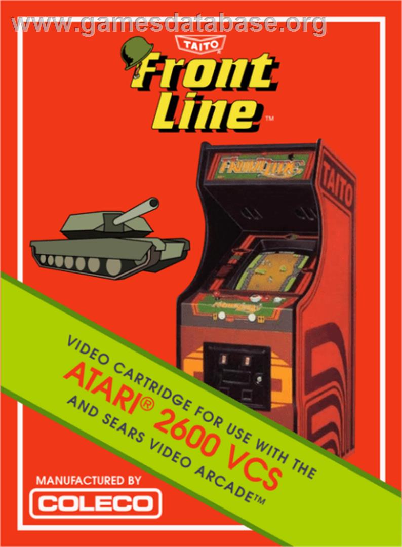 Front Line - Atari 2600 - Artwork - Box