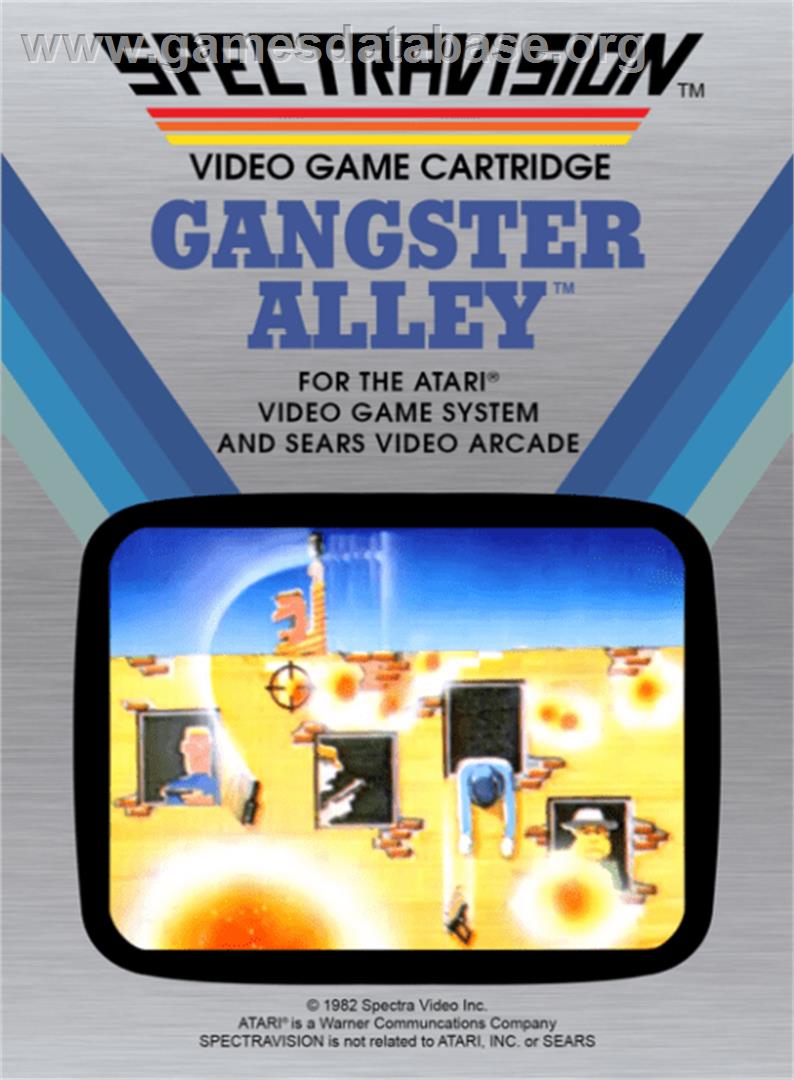 Gangster Alley - Atari 2600 - Artwork - Box