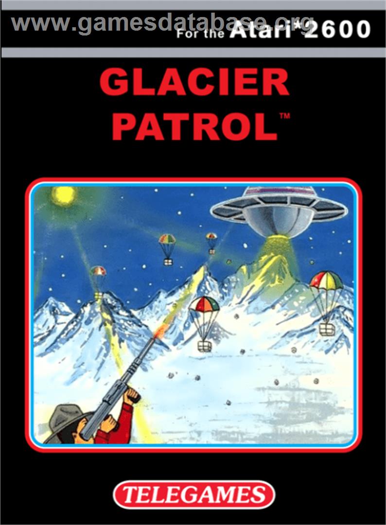 Glacier Patrol - Atari 2600 - Artwork - Box