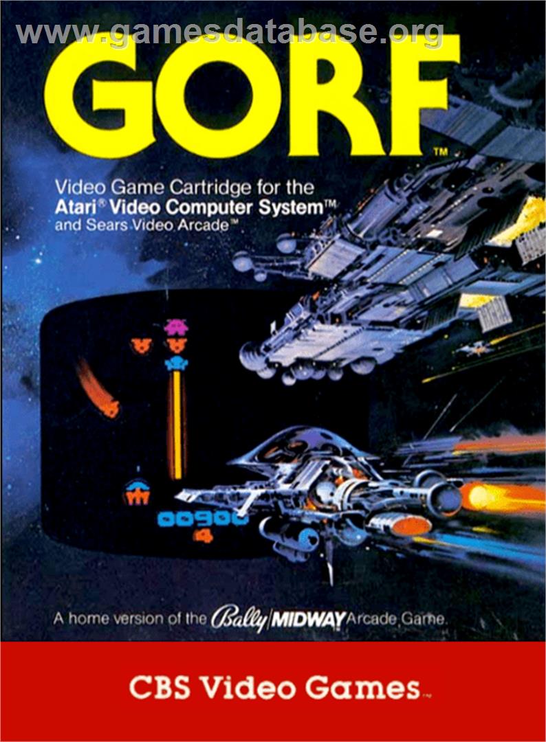 Gorf - Atari 2600 - Artwork - Box