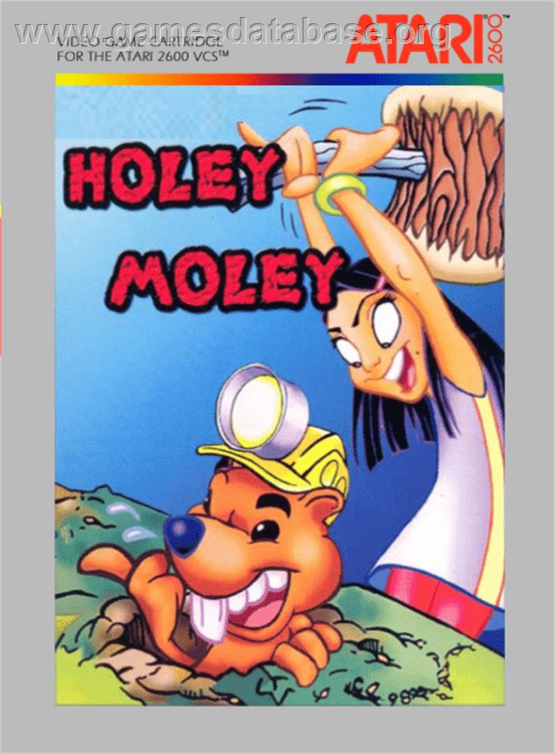 Holey Moley - Atari 2600 - Artwork - Box