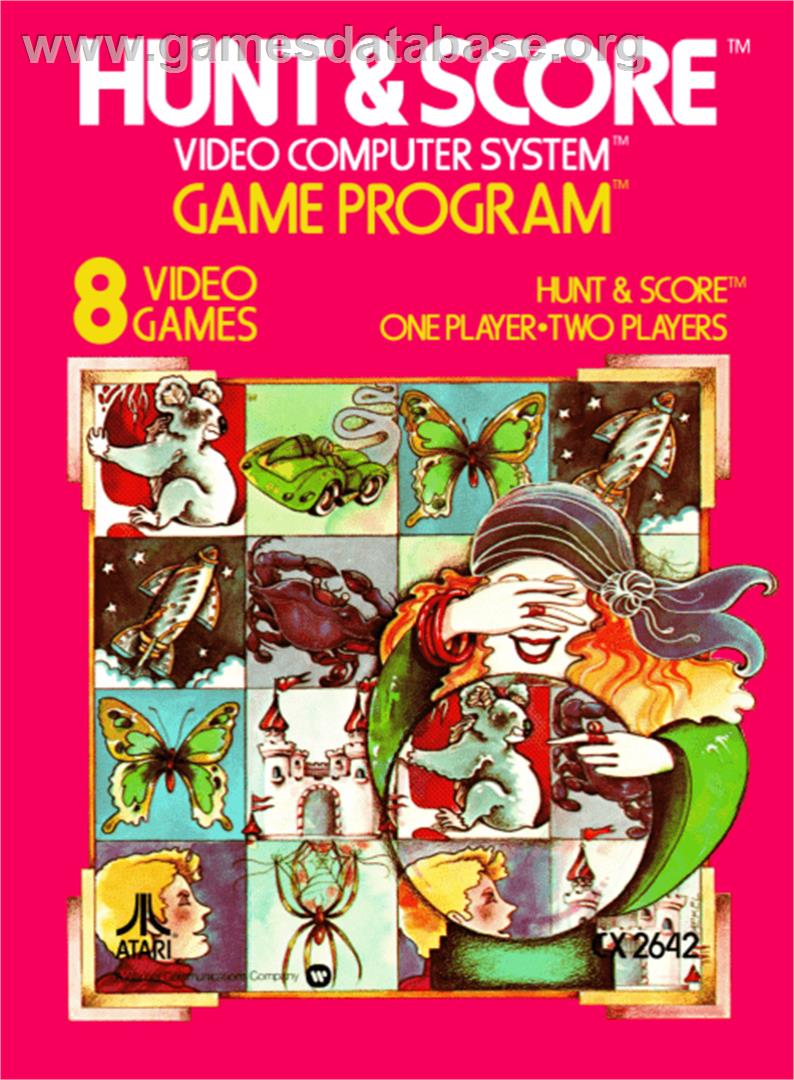 Hunt & Score - Atari 2600 - Artwork - Box