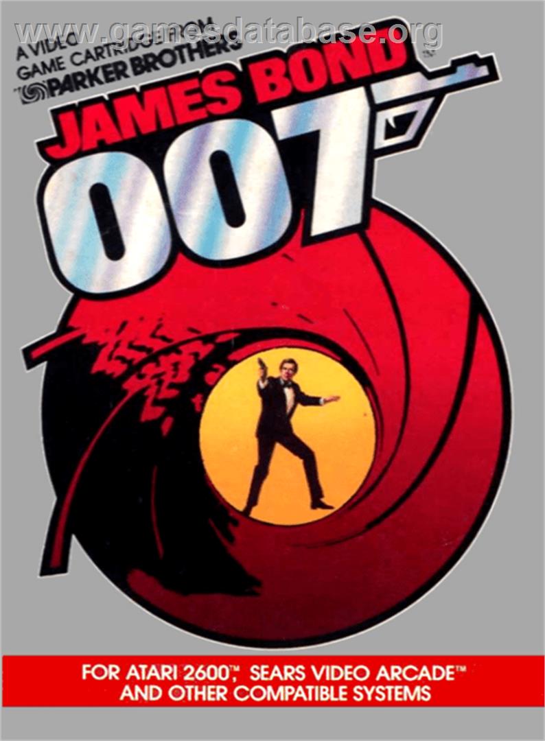 James Bond 007 - Atari 2600 - Artwork - Box