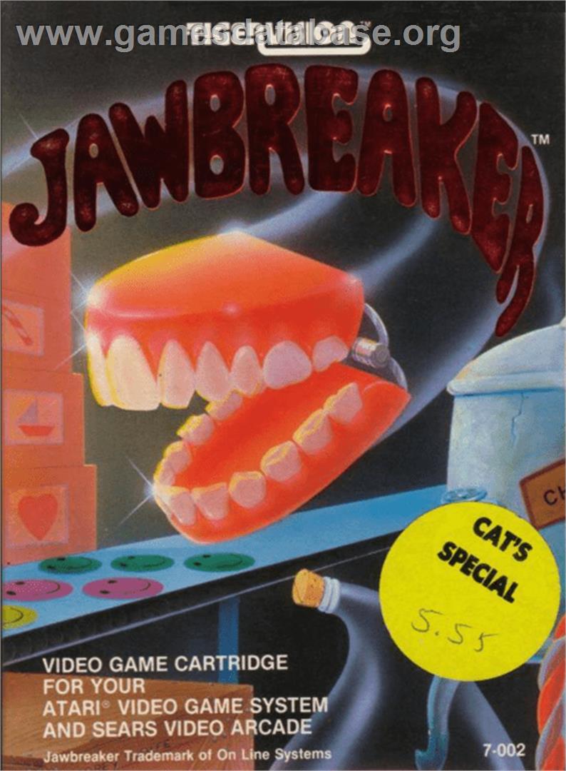 JawBreaker - Atari 2600 - Artwork - Box