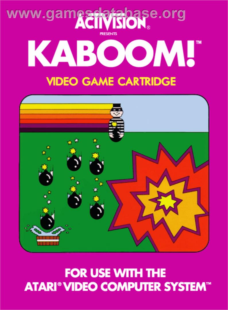 Kaboom! - Atari 2600 - Artwork - Box