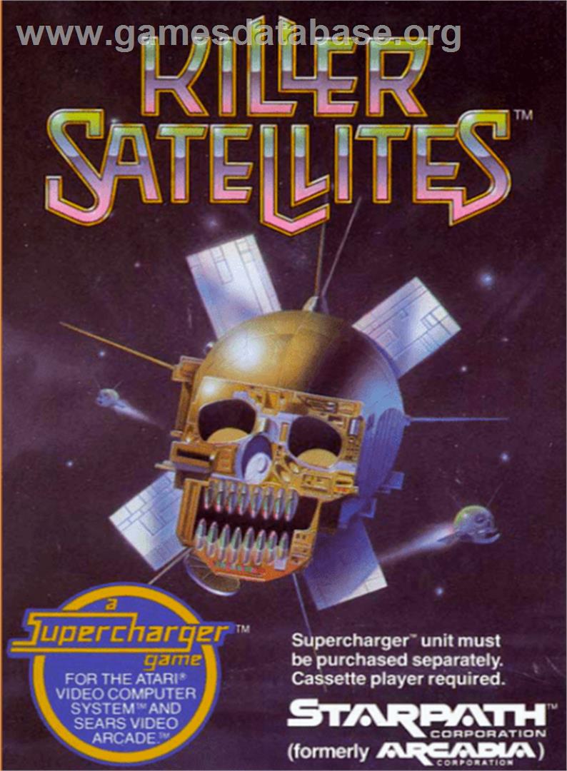 Killer Satellites - Atari 2600 - Artwork - Box