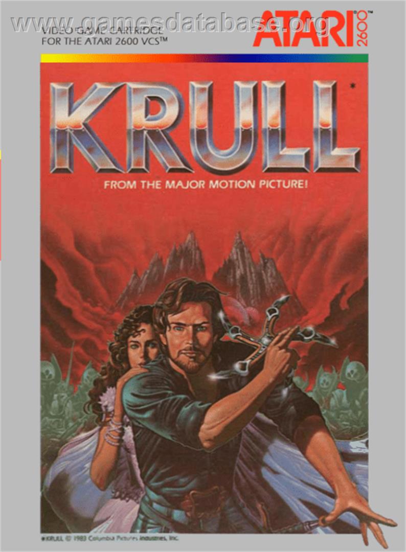 Krull - Atari 2600 - Artwork - Box