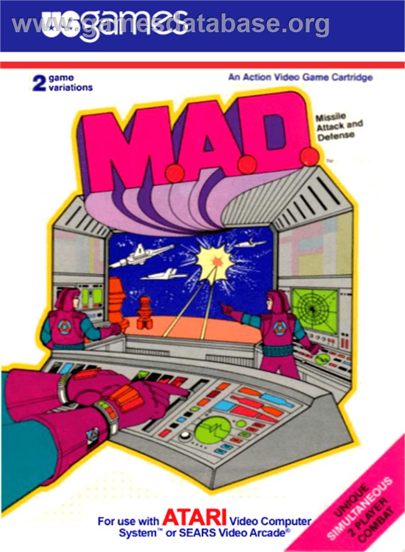 M.A.D. - Atari 2600 - Artwork - Box