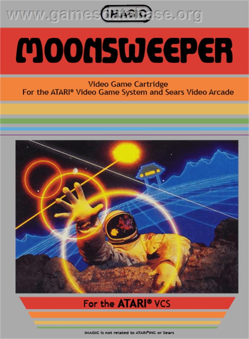 Moonsweeper - Atari 2600 - Artwork - Box