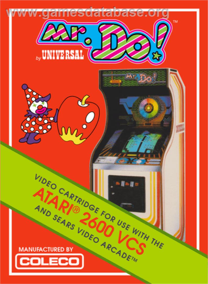 Mr. Do! - Atari 2600 - Artwork - Box