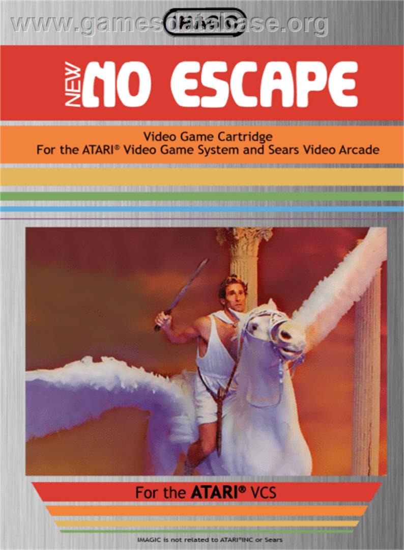 No Escape! - Atari 2600 - Artwork - Box