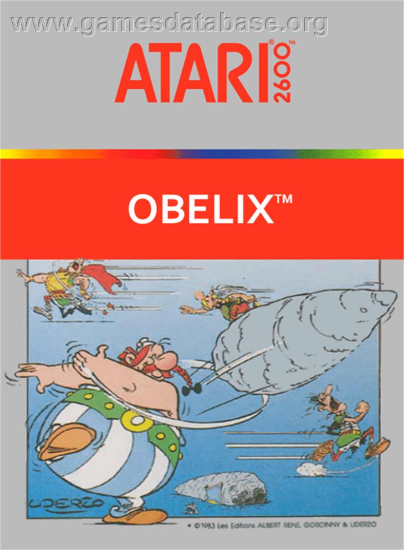 Obelix - Atari 2600 - Artwork - Box