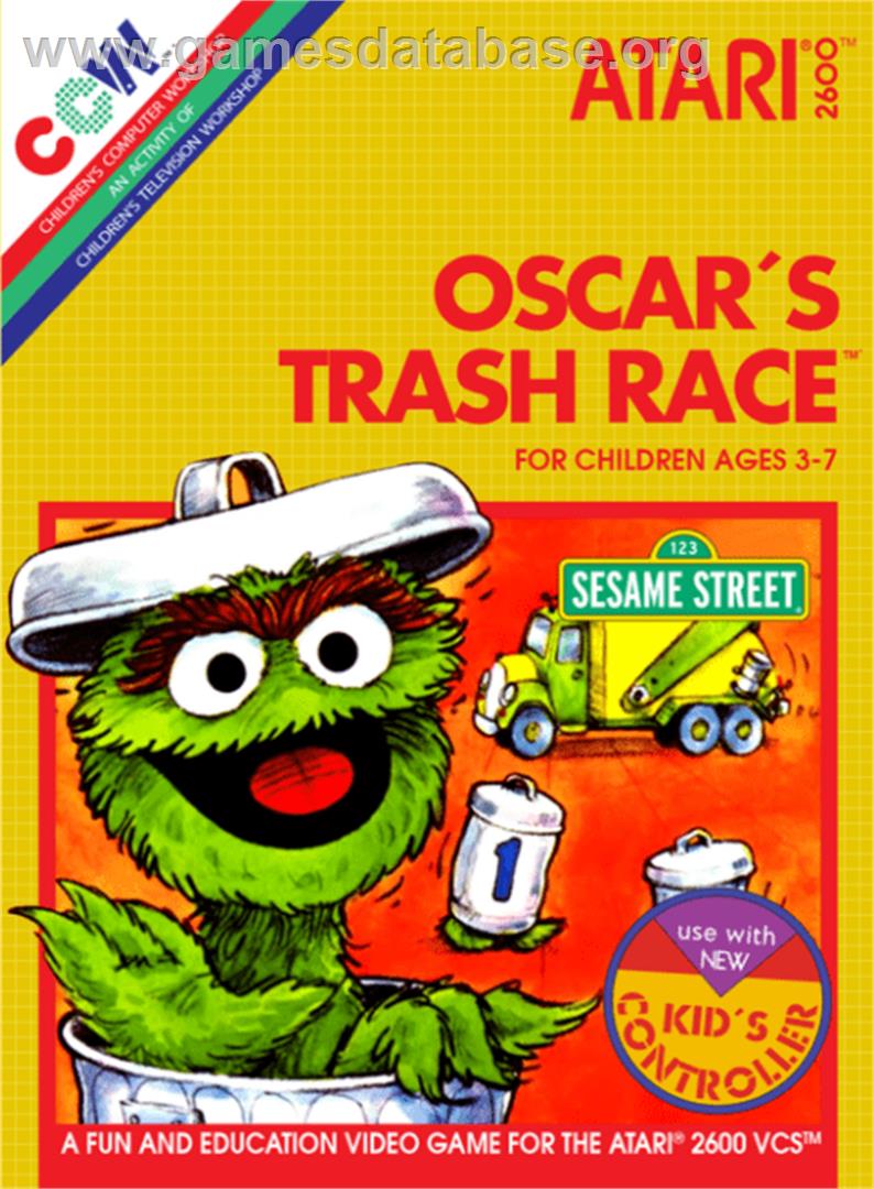Oscar's Trash Race - Atari 2600 - Artwork - Box
