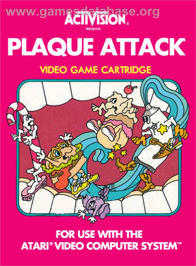 Plaque Attack - Atari 2600 - Artwork - Box
