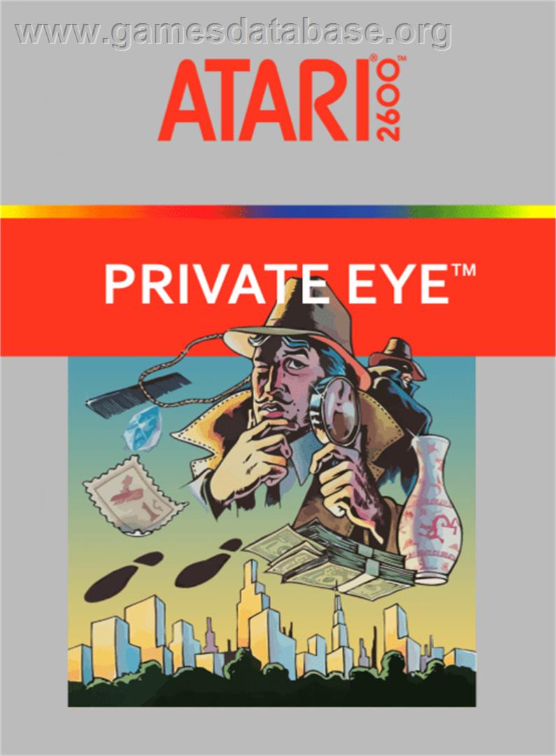 Private Eye - Atari 2600 - Artwork - Box