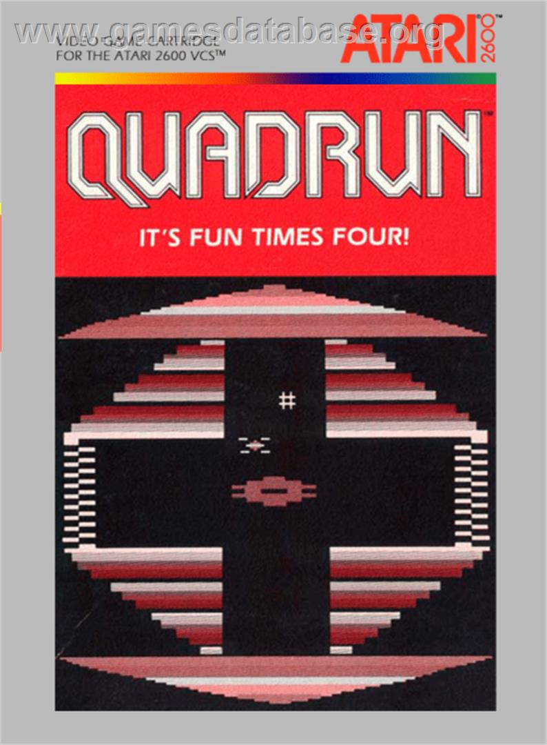 Quadrun - Atari 2600 - Artwork - Box