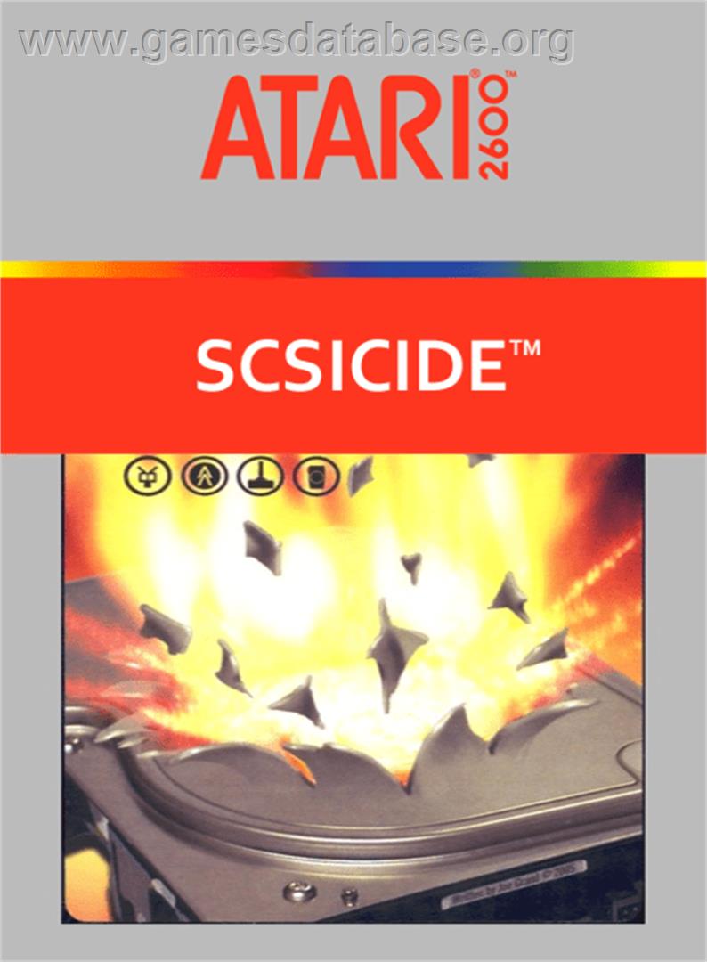 SCSIcide - Atari 2600 - Artwork - Box