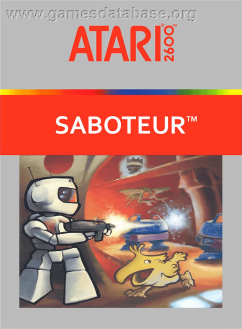 Saboteur - Atari 2600 - Artwork - Box