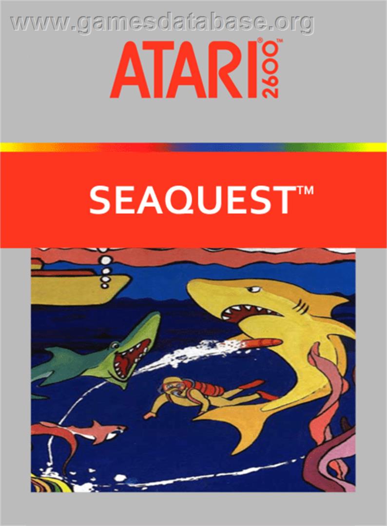 Seaquest - Atari 2600 - Artwork - Box