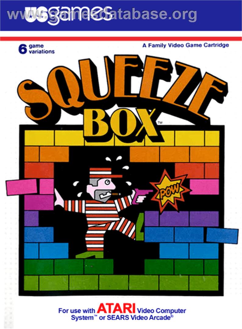 Squeeze Box - Atari 2600 - Artwork - Box