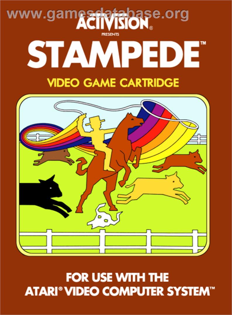 Stampede - Atari 2600 - Artwork - Box