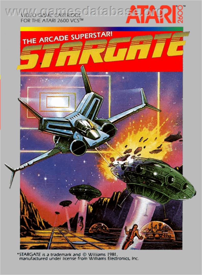 Stargate - Atari 2600 - Artwork - Box