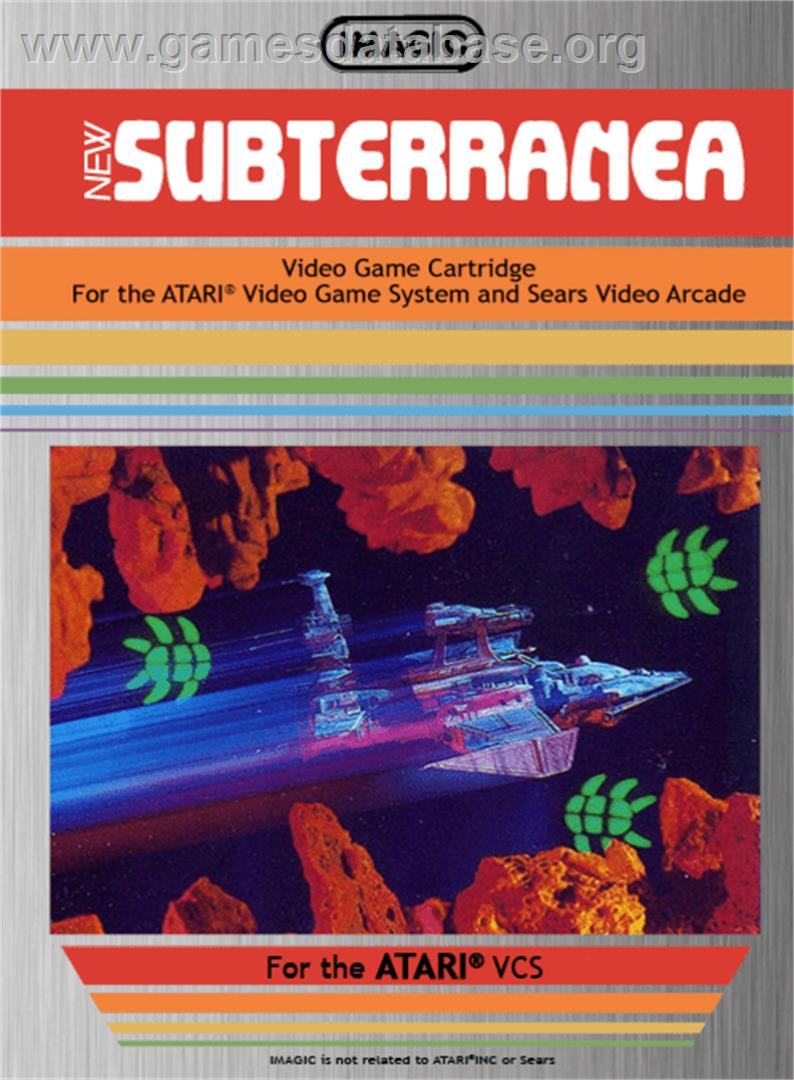 Subterranea - Atari 2600 - Artwork - Box