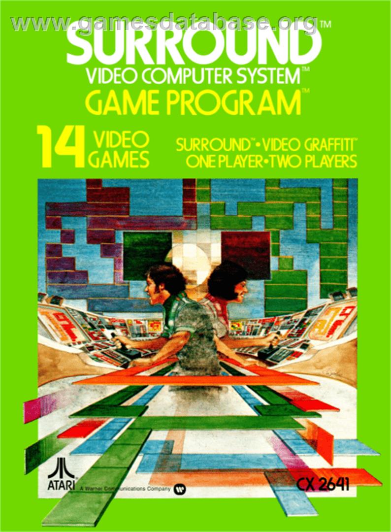 Surround - Atari 2600 - Artwork - Box