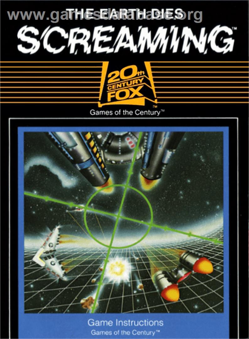 The Earth Dies Screaming - Atari 2600 - Artwork - Box