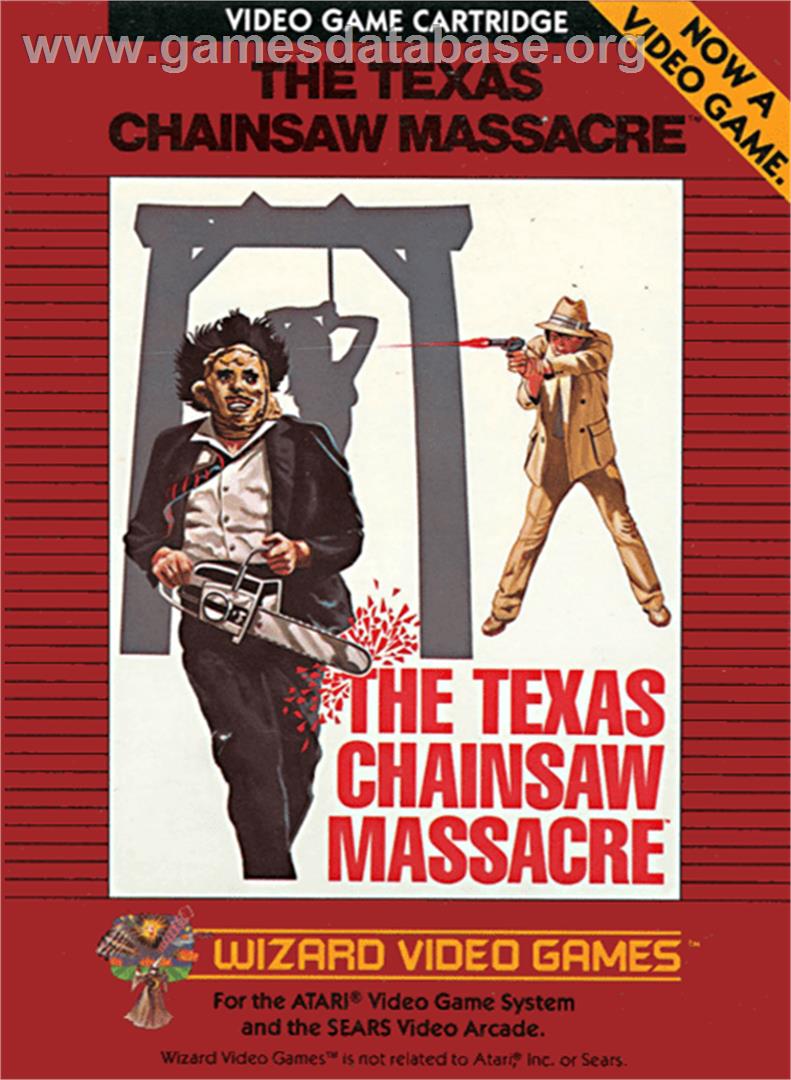 The Texas Chainsaw Massacre - Atari 2600 - Artwork - Box