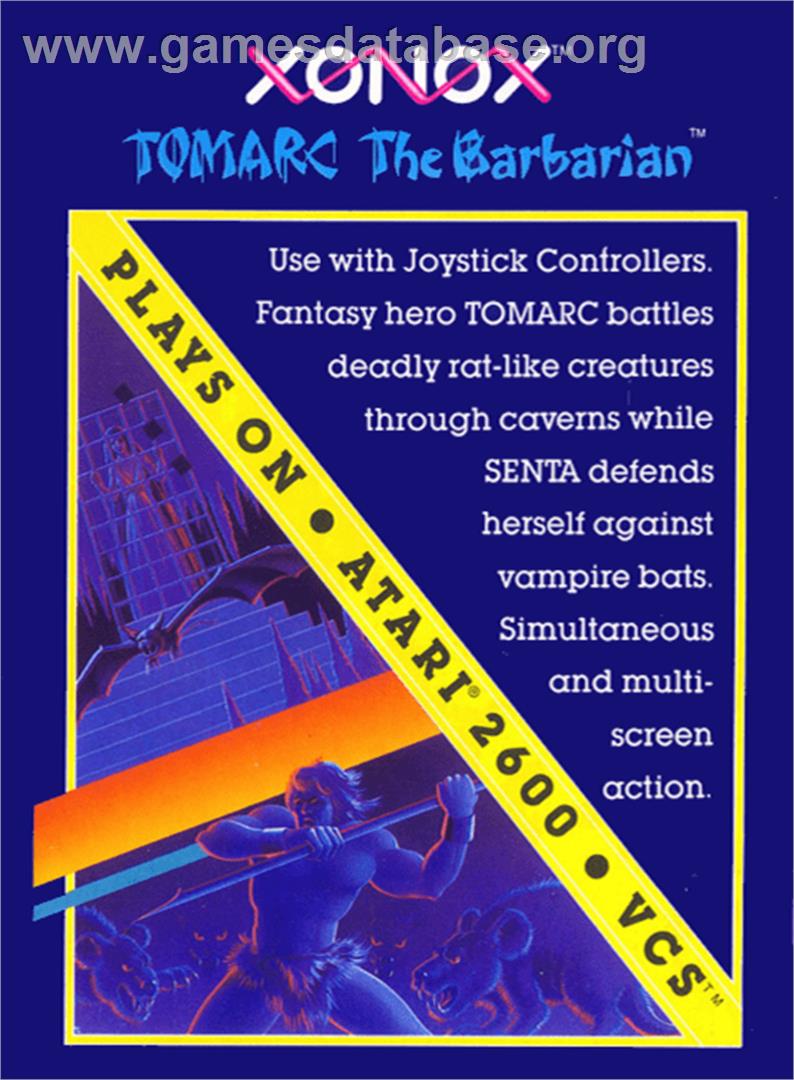 Tomarc the Barbarian - Atari 2600 - Artwork - Box